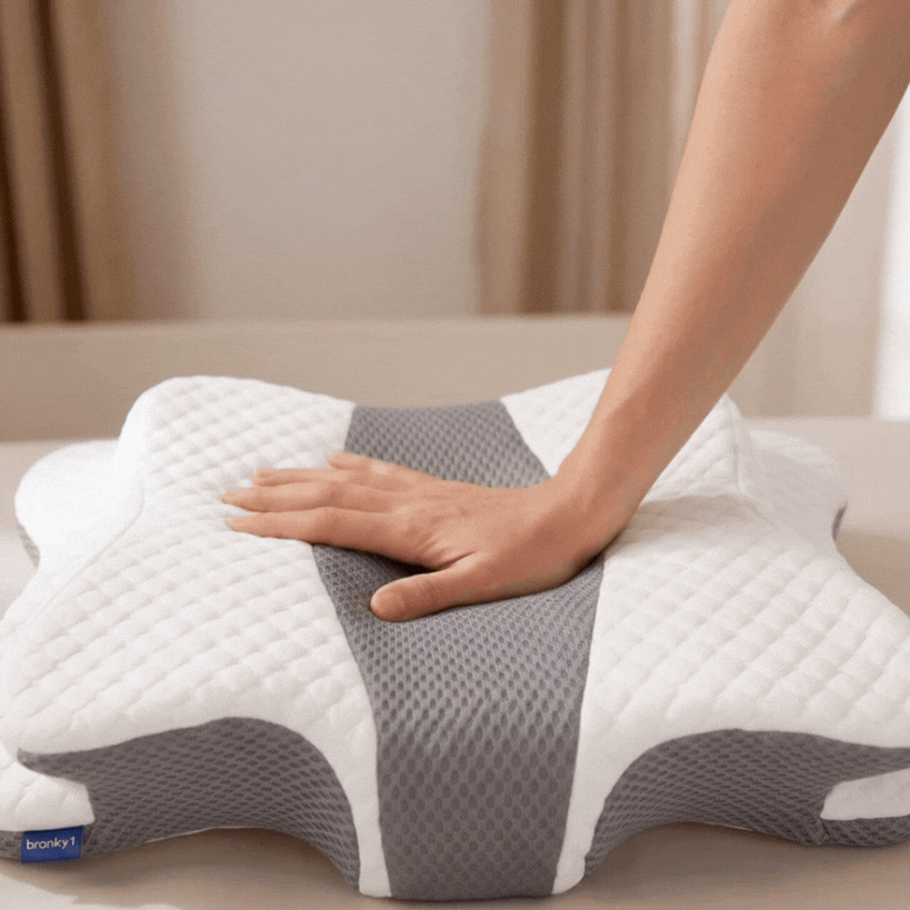 Oreiller ergonomique Nacré